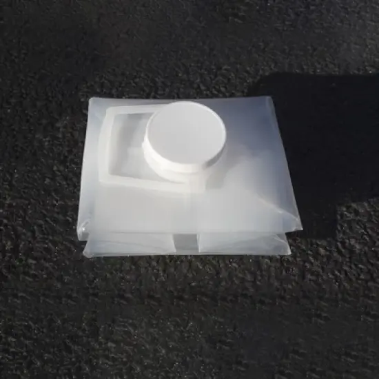 Swim Central 11" HydroTools Transparent Chemical Resistant Pool Ladder Weight Anchor Bag image {5}