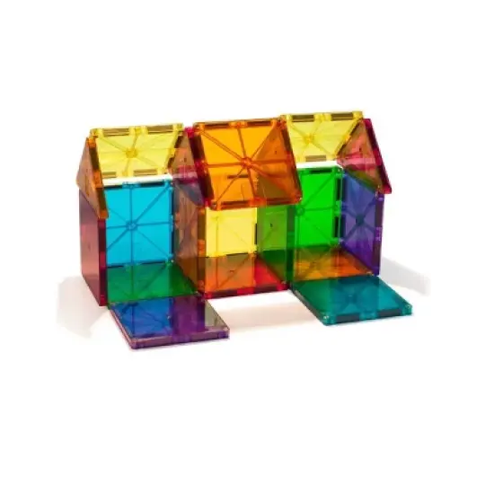 MAGNA-TILES Clear Colors 37pc Set image {5}