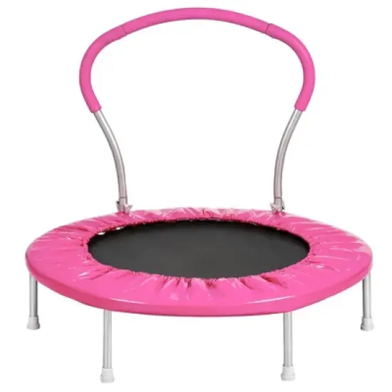 Durable 36" Trampoline with handle for Kids image {9}