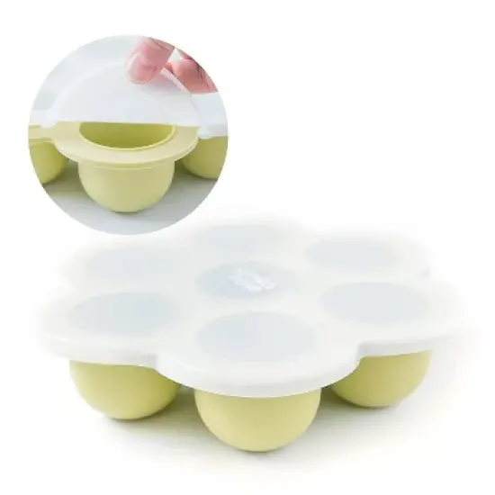 Simka Rose Silicone Baby Food Storage Container 7Pc image {8}