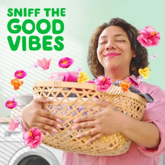 Gain Hibiscus Hula Happy HE Compatible Liquid Laundry Detergent Soap image {3}