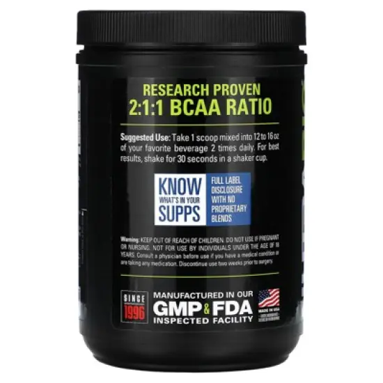 NutraBio BCAA 5000, Strawberry Lemon Bomb, 1.05 lb (477 g) image {2}