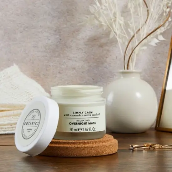 Botanics Simply Calm Hydrating Overnight Mask for Stressed Skin - 1.69 fl oz image {6}