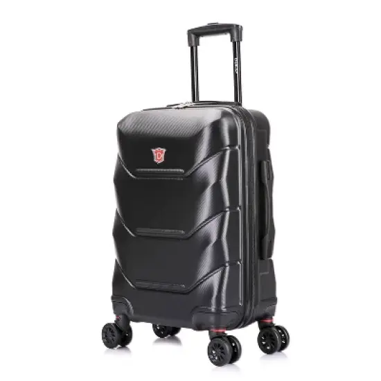 DUKAP Zonix Lightweight Hardside Carry On Spinner Suitcase image {15}