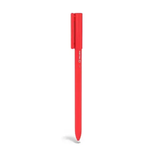 TRU RED Ballpoint Pen Medium Point 1.0mm Red Dozen 52859 image {1}