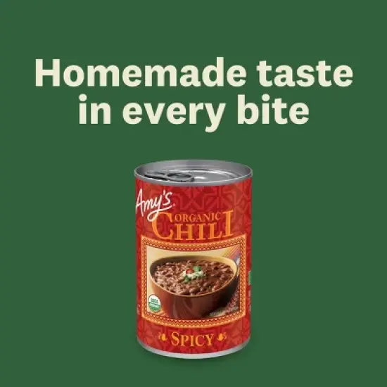 Amy's Organic Gluten Free Spicy Chili Soup - 14.7oz image {6}