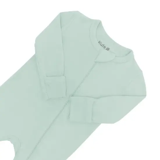 Kyte Baby Zippered Romper in Sage image {5}