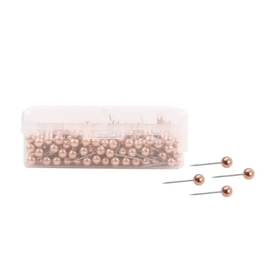 Unique Bargains Round Head Push Pins for Home Office Bulletin Board Crafts 500 Pcs image {9}