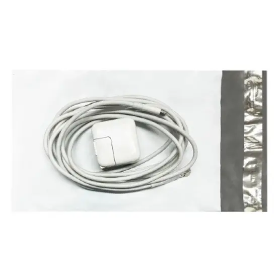 UOFFICE Pack Of 200 Poly Mailers Bags 6 x 9" - #0 White Self-Sealing Pouches Envelopes image {6}