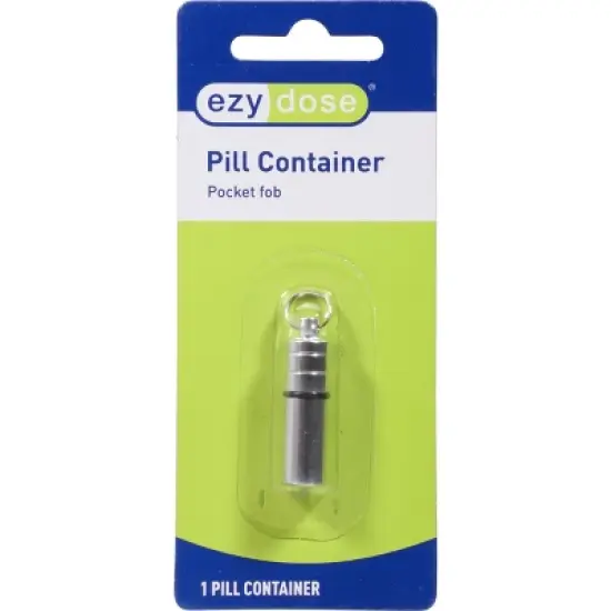 Ezy Dose Pocket Fob Pill Container 1 ea image {1}