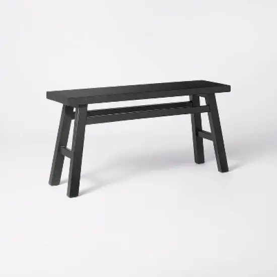 Thatcher Wood Bench - Threshold designed with Studio McGee&trade; image {1}