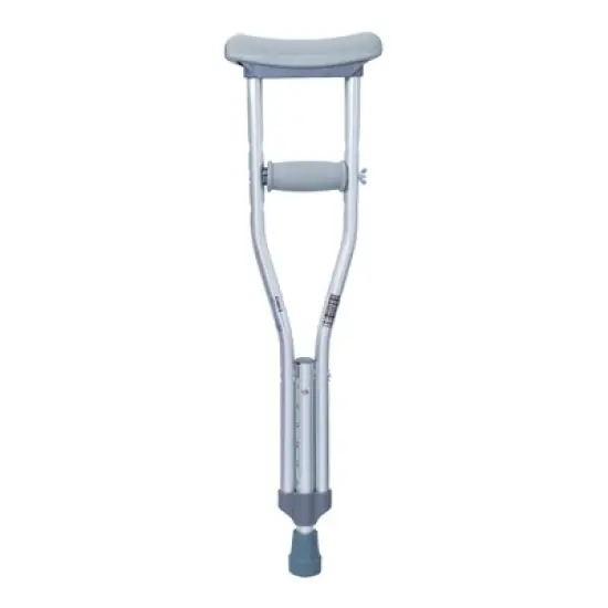 McKesson Aluminum Pediatric Underarm Crutches 3' 7" to 4' User Ht. image {2}