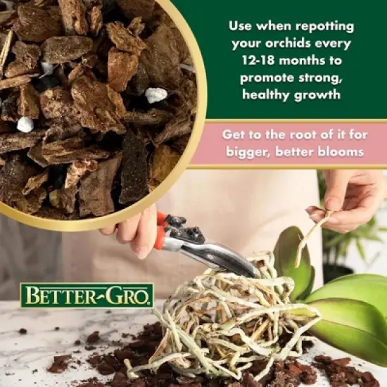 Better-Gro Special Orchid Flower Potting Mix, 8qt image {6}