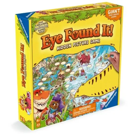 Ravensburger Eye Found It! Dinosaur Board Game: Creative Thinking, Classic Game for 1-6 Players, 15-20 Min Play image {3}