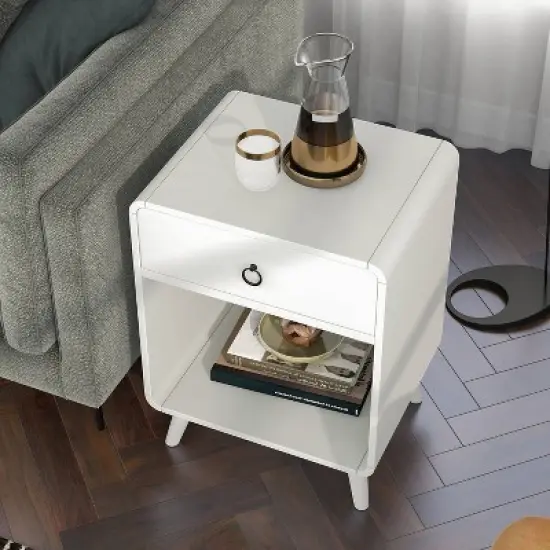 Venetzia Mid-Century Side Table - HOMES: Inside + Out image {3}