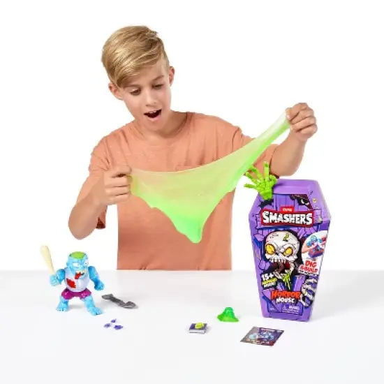 Smashers Horror House Mini Figure Set: 16-Piece Action Figure Playset, Polypropylene Material for Creative Thinking image {10}