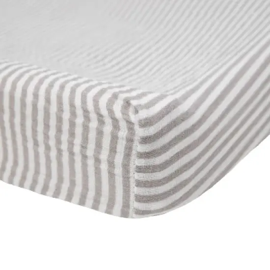 Red Rovr Organic Cotton Muslin Changing Pad Cover image {6}
