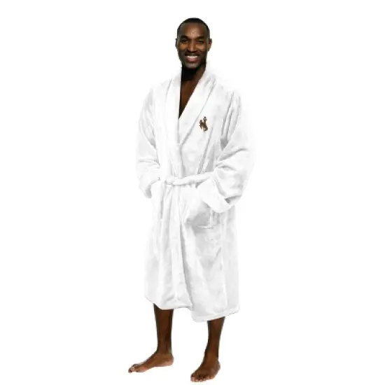NCAA Wyoming Cowboys Silk Touch Bathrobe image {1}