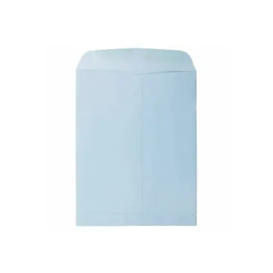 JAM Paper Document Envelope 9" x 12" Baby Blue 100/Pack (1532565b) image {1}