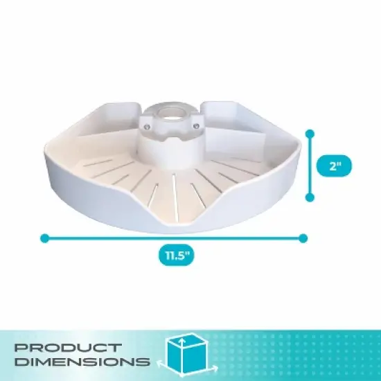 Stander Wonder Pole Bin Accessory, Storage Organizer & Shower Caddy image {3}