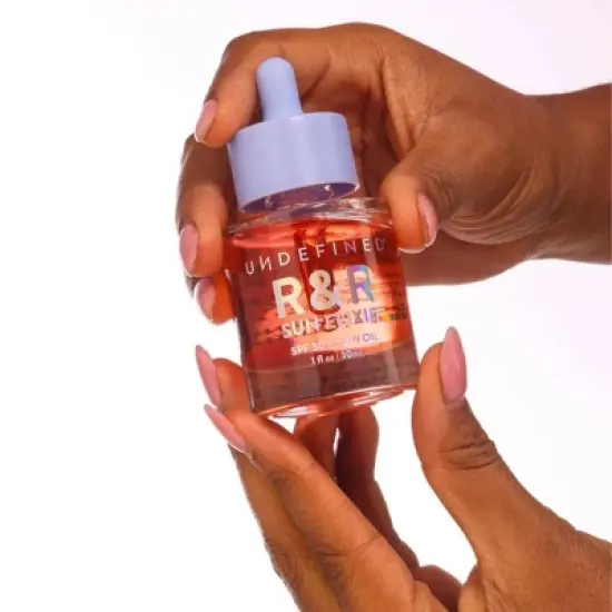 Undefined Beauty R&R Sun Elixir Facial Glow Oil - SPF 30 - 1fl oz image {7}