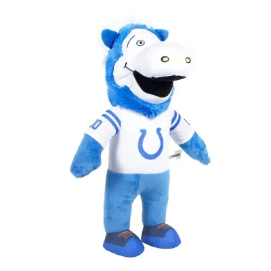 NFL Indianapolis Colts Stuffed Mascot: Polyester Animal Figure, 14" Height image {1}