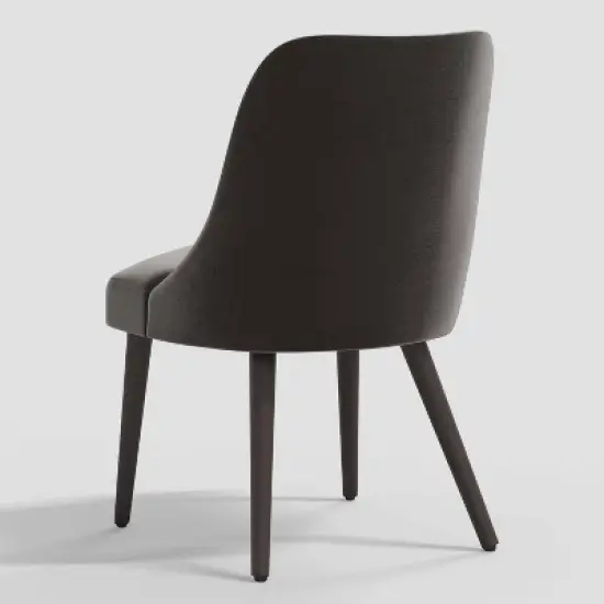 Geller Modern Dining Chair in Shiny Velvet Mystere - Threshold&trade; image {3}