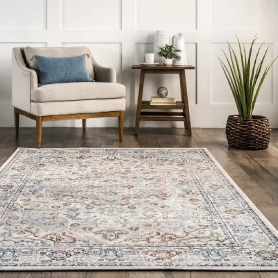 nuLOOM Cady Machine Washable Transitional Area Rug image {7}