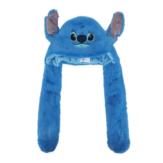 Disney Stitch Blue Movable Ears Beanie Hat image {5}