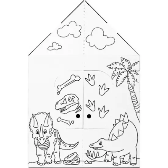 Easy Playhouse Dinosaur House image {1}