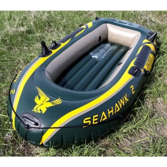 Intex Seahawk 2 Inflatable Boat Set With Oars And Air Pump | 68347EP image {3}