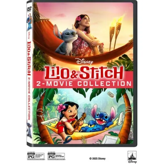 Lilo & Stitch (2025) / Lilo & Stitch (2002) Movie Collection Multi-Feature (2 Disc) (DVD) image {1}
