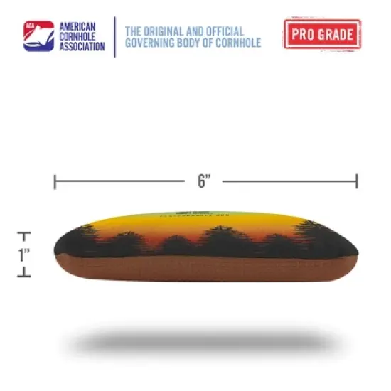 Retro Sasquatch Synergy Pro Multicolor Cornhole Bags (Set of 4) image {3}