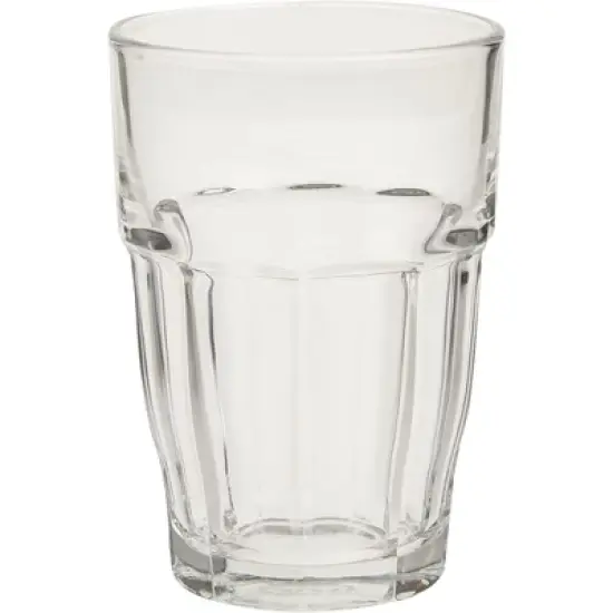 Bormioli Rocco 21.75 oz. Rock Bar Super Cooler Stackable Drink Glass, 6-Piece, Clear image {1}