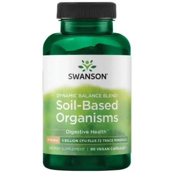Swanson Dynamic Balanced Blend Soil-Based Organisms 5 Billion Cfu 90 Veg Capsules image {5}