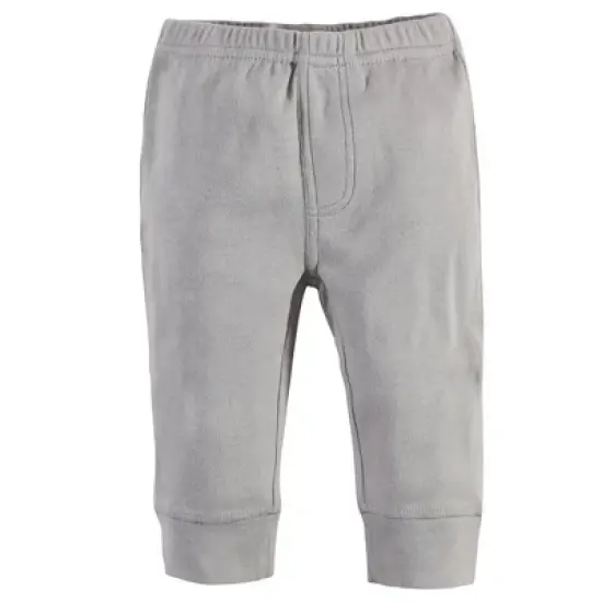 Touched by Nature Baby and Toddler Boy Organic Cotton Pants 4pk, Bold Dinosaurs image {5}