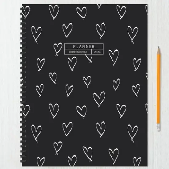 TF Publishing 2024 Weekly/Monthly Planner 11"x9" Lovely image {5}
