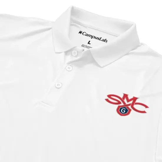 Men's Saint Marys College of California Adult Polo Left Chest Logo image {3}