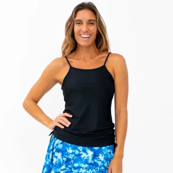 Calypsa Womens Adjustable Strap Maya Swim Top image {3}