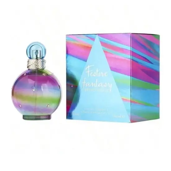 Festive Fantasy Britney Spears By Britney Spears Women Dewberry, Sour Cherry, Plum, Freesia, Jasmine Edt Spray 3.4 Oz image {1}