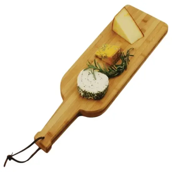 True Late Harvest Cheese Board, Bamboo Wood, 22" by 6.75", Cheese Service, Entertaining Gift Set image {6}