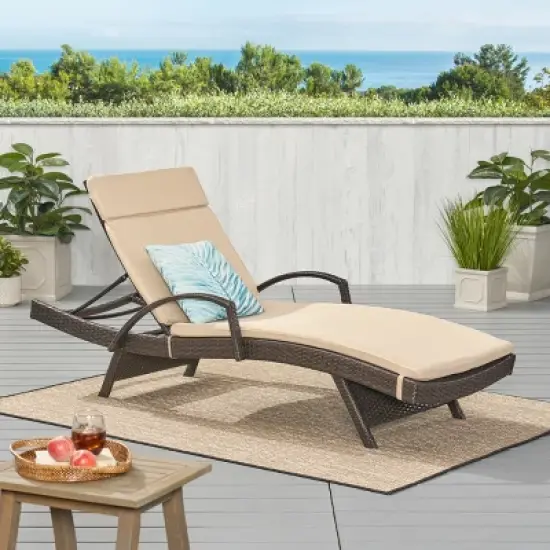Christopher&nbsp;Knight&nbsp;Home&nbsp;Jessica&nbsp;Outdoor&nbsp;Rattan&nbsp;and&nbsp;Iron&nbsp;Adjustable&nbsp;Chaise&nbsp;Lounge&nbsp;with&nbsp;Cushion image {23}