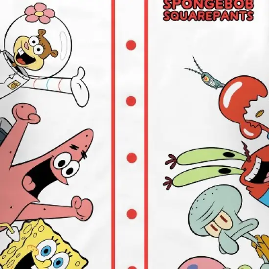 Men's Nickelodeon SpongeBob SquarePants Short Sleeve Jersey - White image {2}