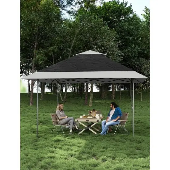 13X13 Ft Gazebo Tent Outdoor Pop Up Canopy Tent,Pop Up Gazebo,Adjustable Height Instant Gazebos,for Events, Parties, Camping image {7}