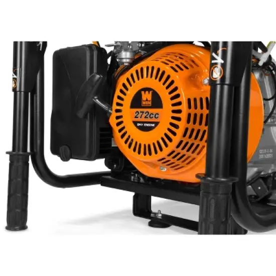 WEN GN6000 6000W RV-Ready Portable Generator with Wheel Kit image {6}