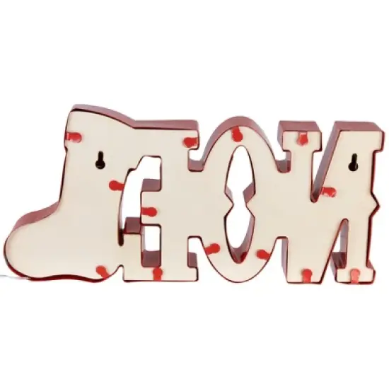 Northlight Lighted "Noel" Christmas Decoration - 16" image {6}