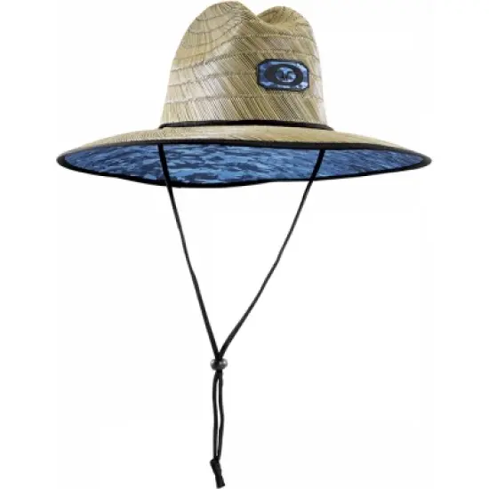 Flying Fisherman Straw Hat - Water Camo image {1}