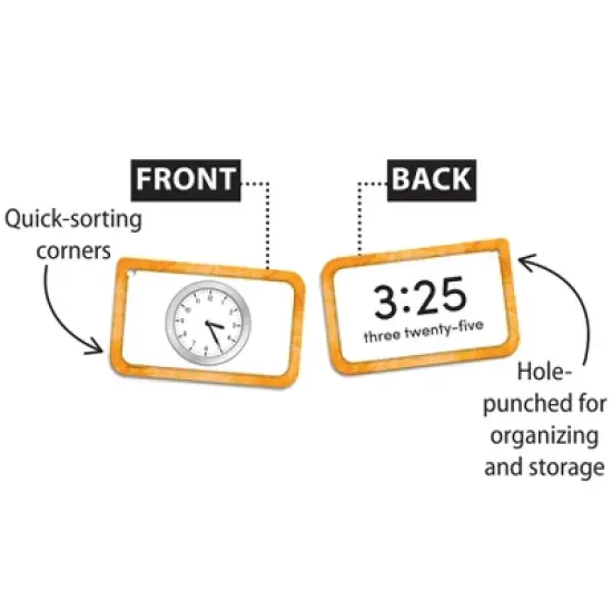 Edupress Time Flash Cards image {3}