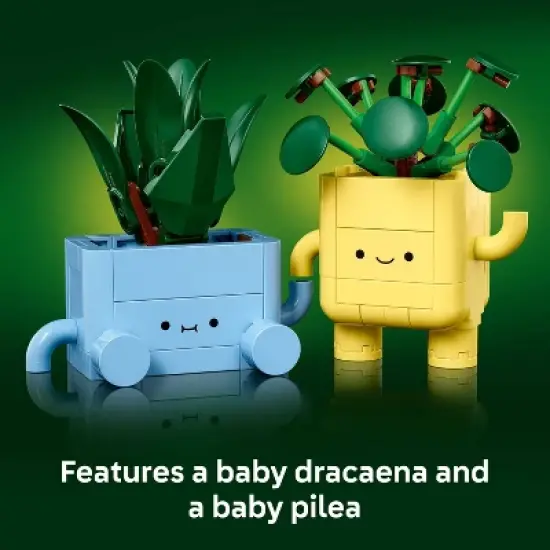 LEGO Botanicals Happy Plants Toy for Kids 9+ 10349 image {2}