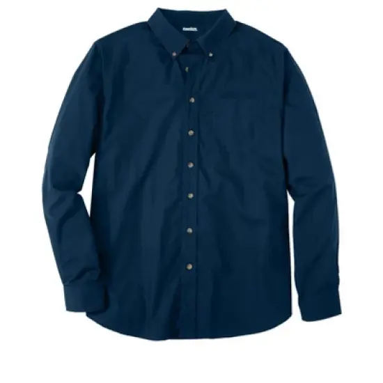 KingSize Men's Big & Tall Long Sleeve Wrinkle Free Sport Shirt image {9}